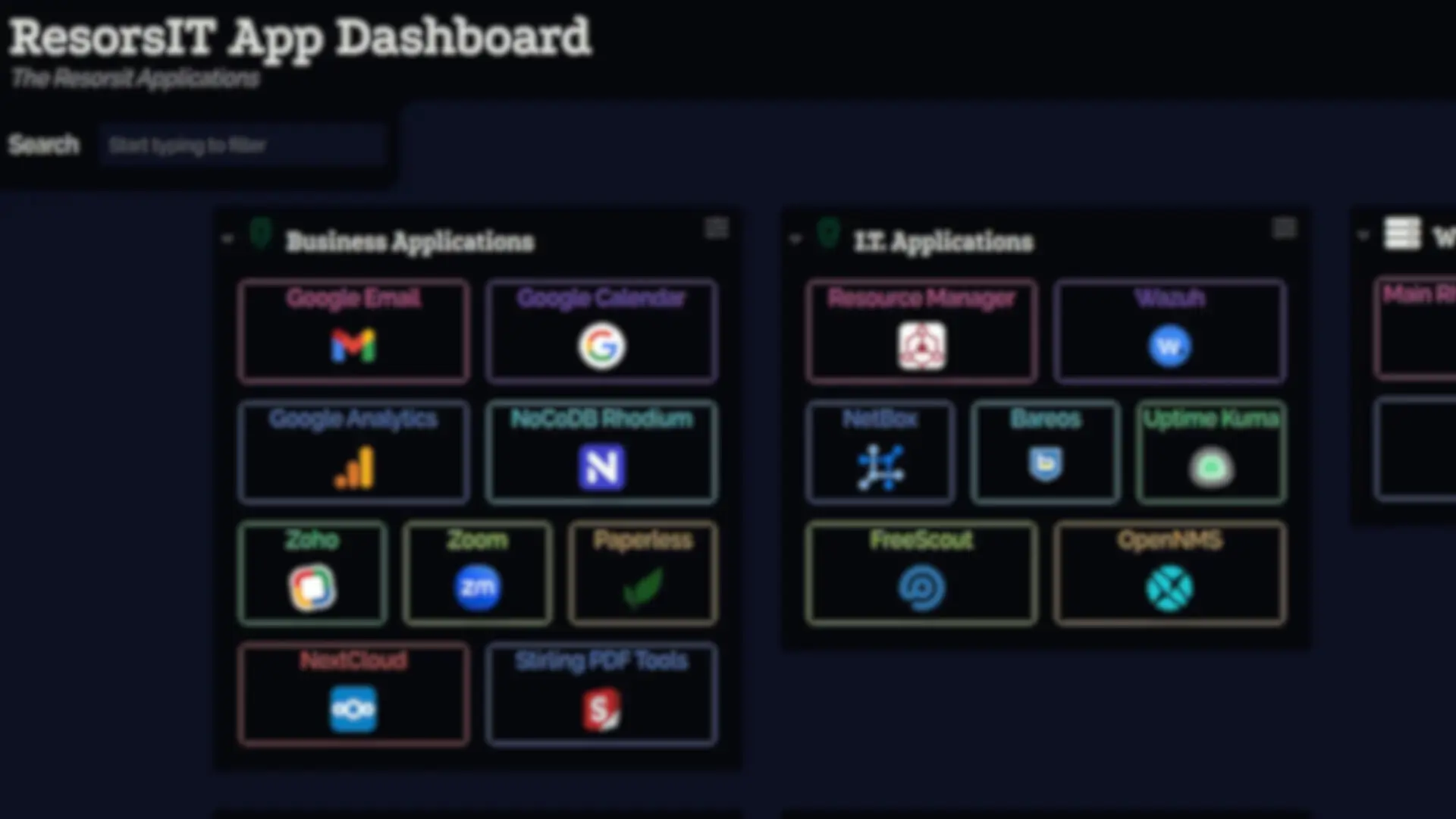 An Integrated Set of Open-Source Applications